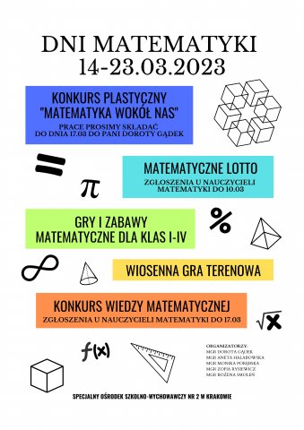 DZIEŃ MATEMATYKI
