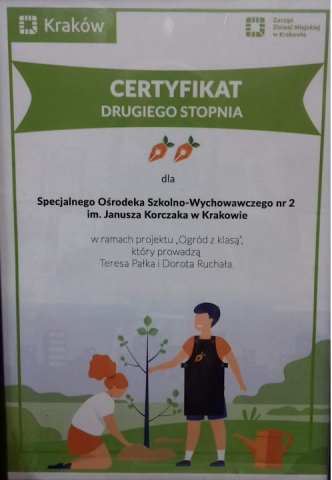 certyfikat 2 stopnia